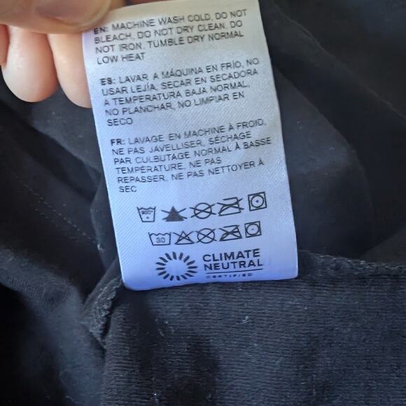 Reformation Black Vida Jersey Knit Off-shoulder Mini Dress, size M - Picture 9 of 9